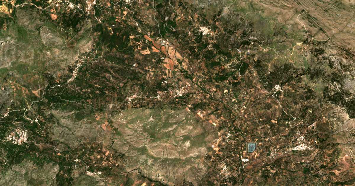Satellitenkarte von Monastirákion