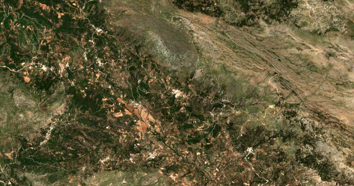 Satellitenkarte von Vistagí