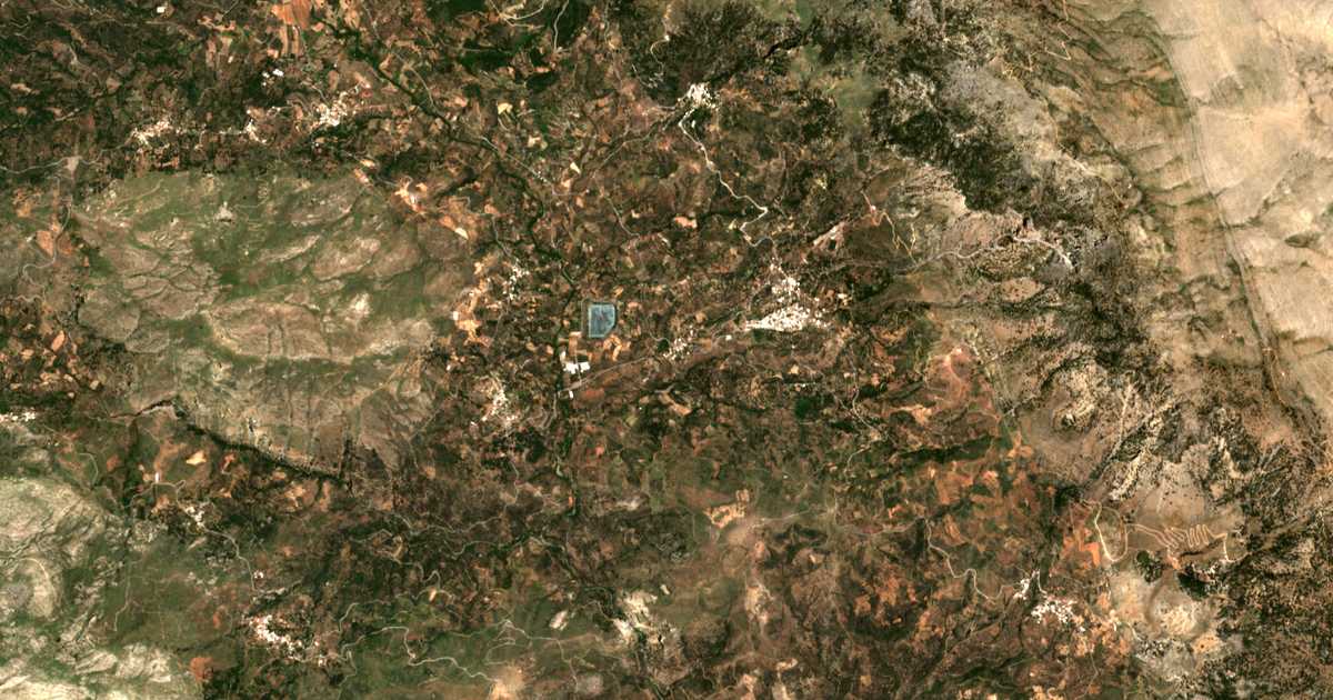 Satellitenkarte von Vizárion