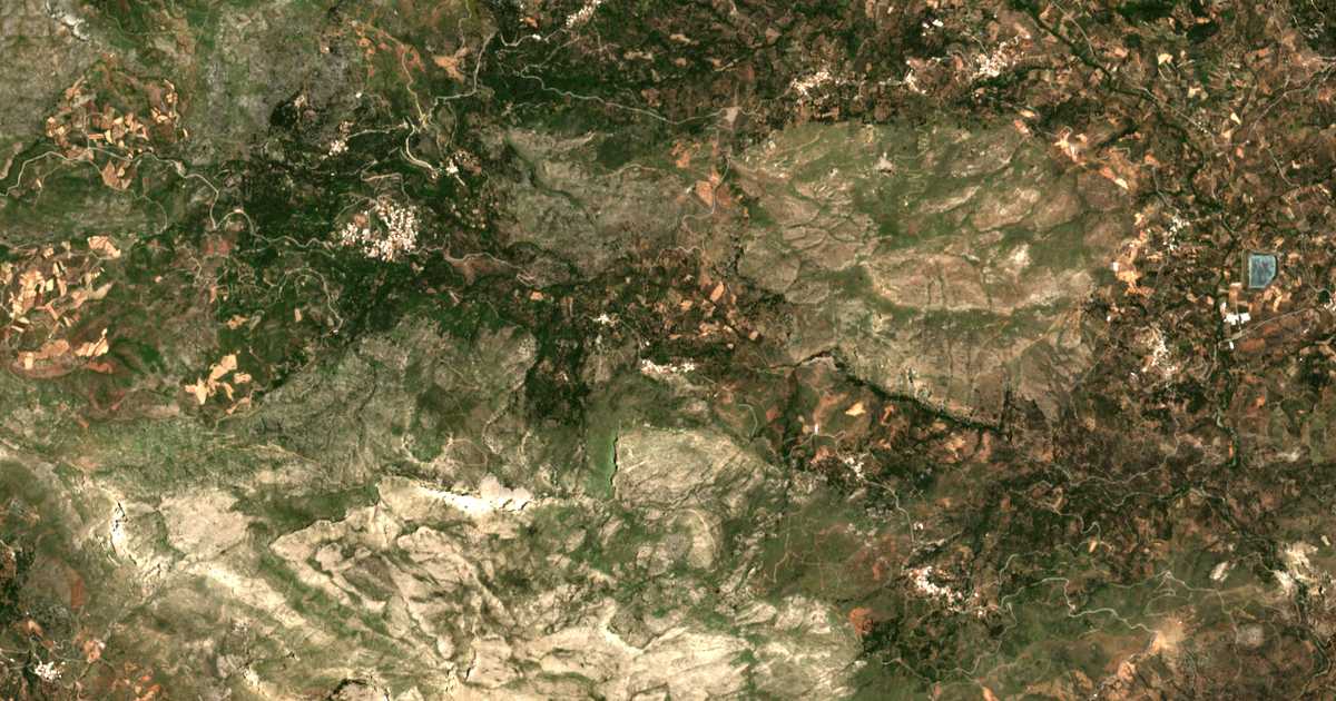 Satellitenkarte von Vrýsai