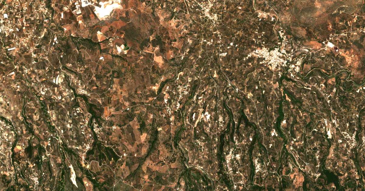 Satellitenkarte von Alfá