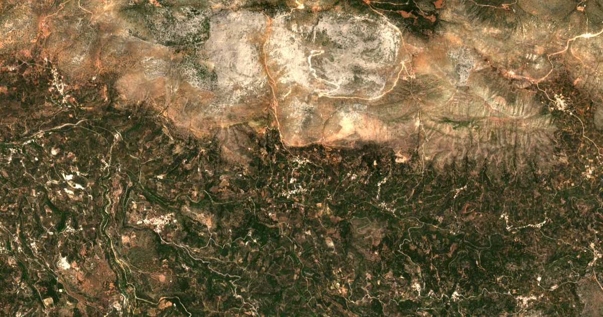 Satellitenkarte von Apladianá