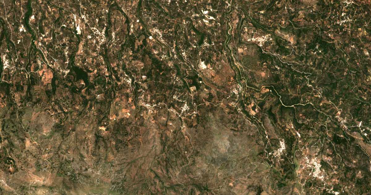 Satellitenkarte von Argoulión