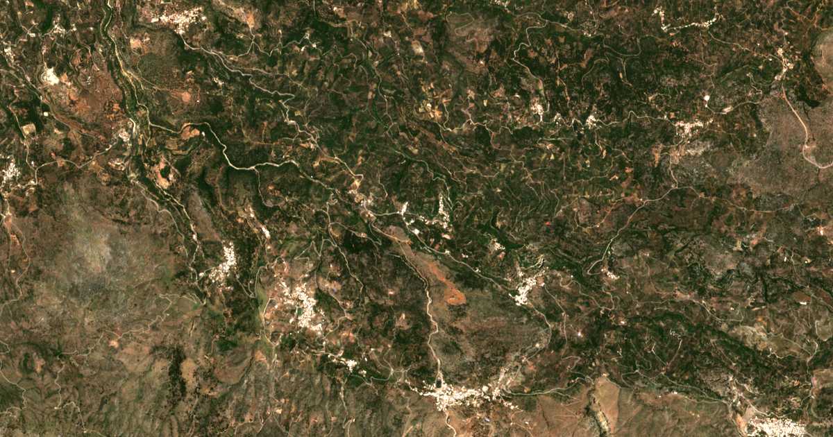 Satellitenkarte von Katerianá