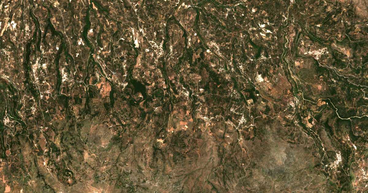Satellitenkarte von Keramotá