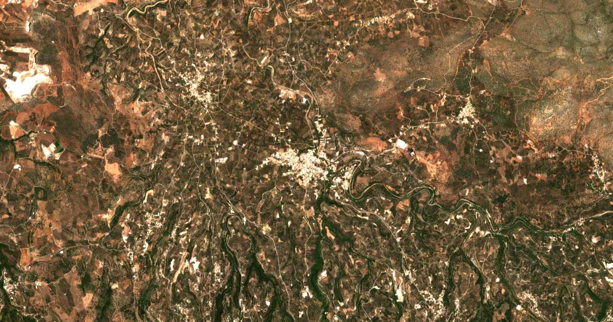 Satellitenkarte von Perama