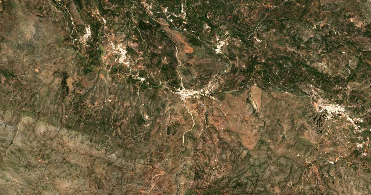 Satellitenkarte von Zonianá