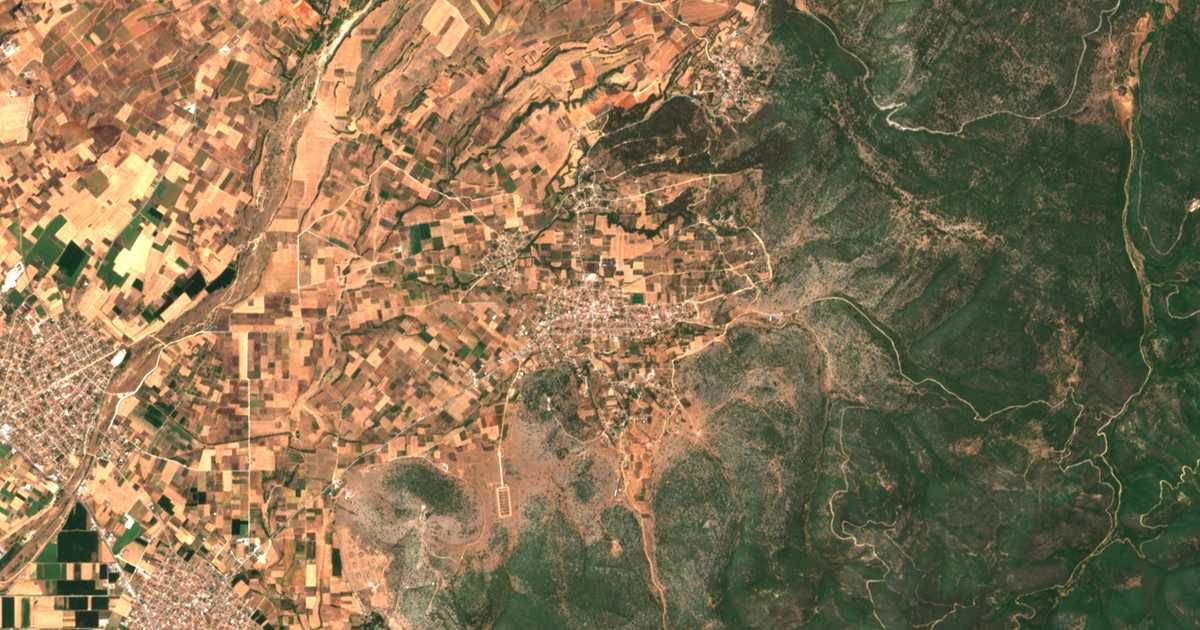 Satellitenkarte von Kýria