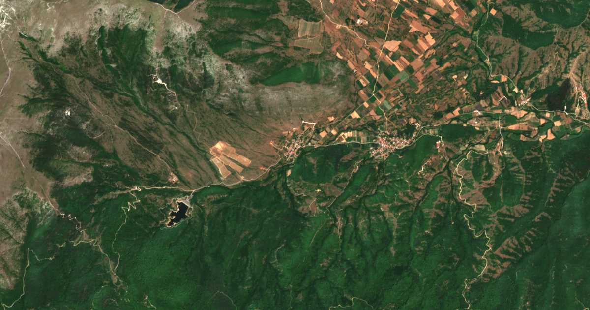 Satellitenkarte von Katáfyton