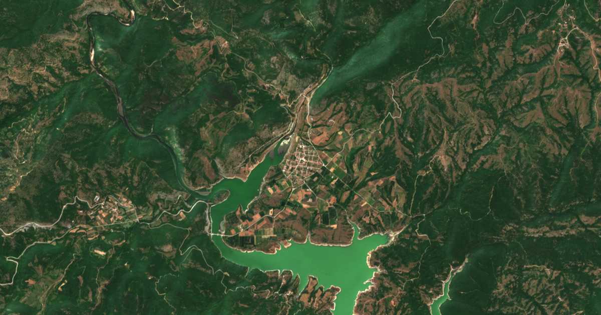 Satellitenkarte von Potamoí