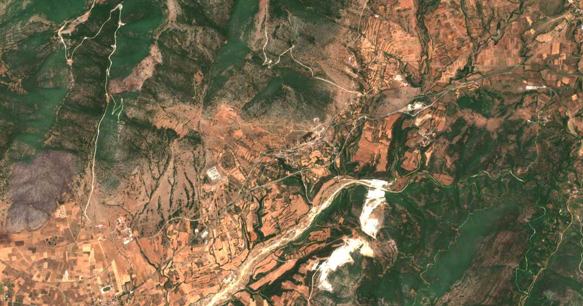 Satellitenkarte von Nikiforos