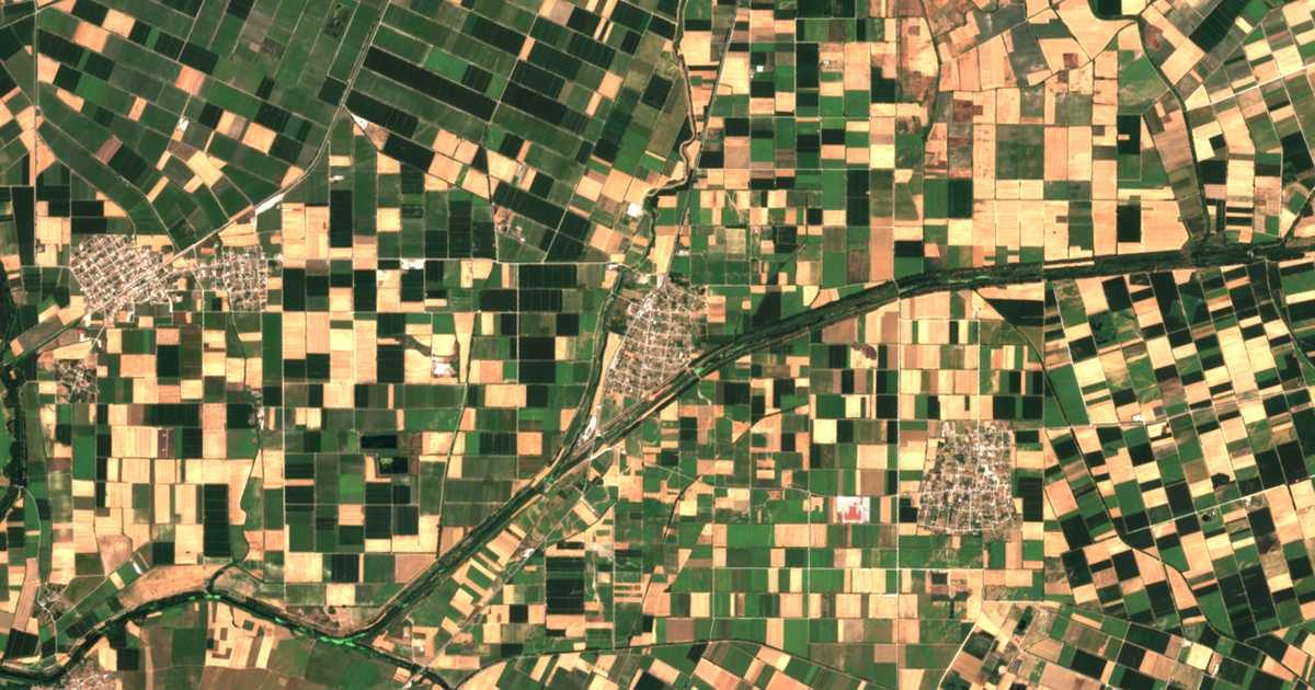 Satellitenkarte von Mavroléfki
