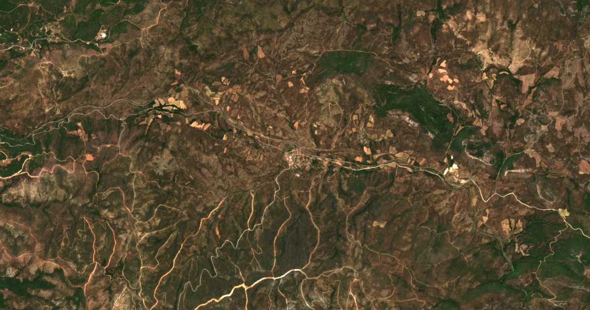 Satellitenkarte von Kírki