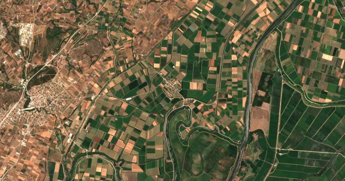 Satellitenkarte von Poros