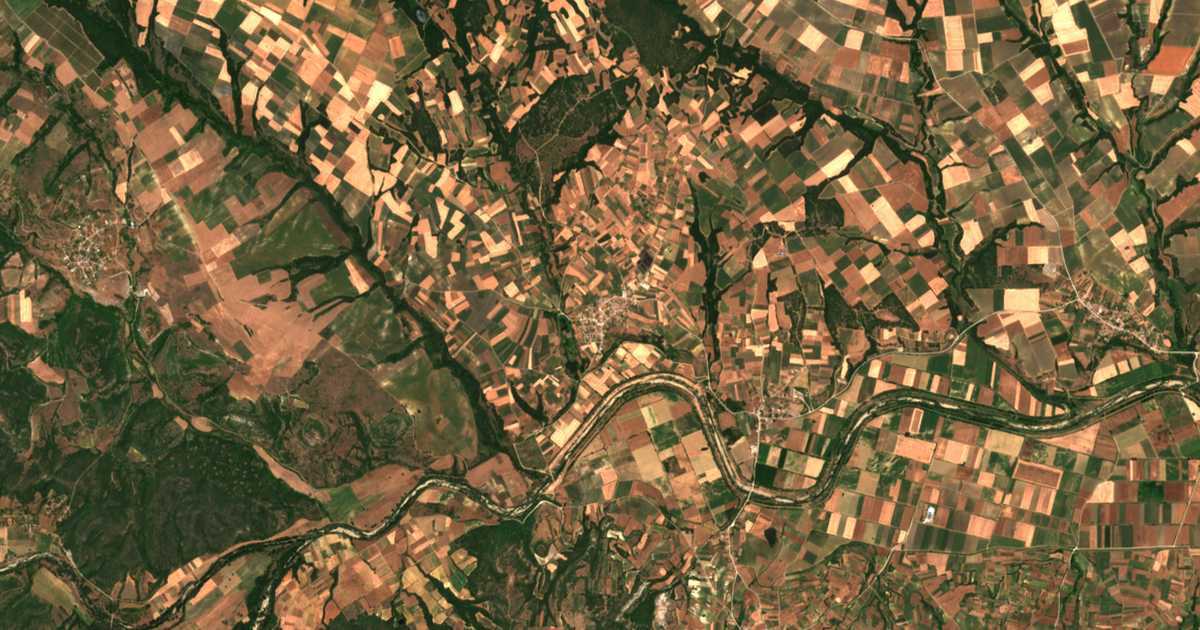 Satellitenkarte von Alepochórion