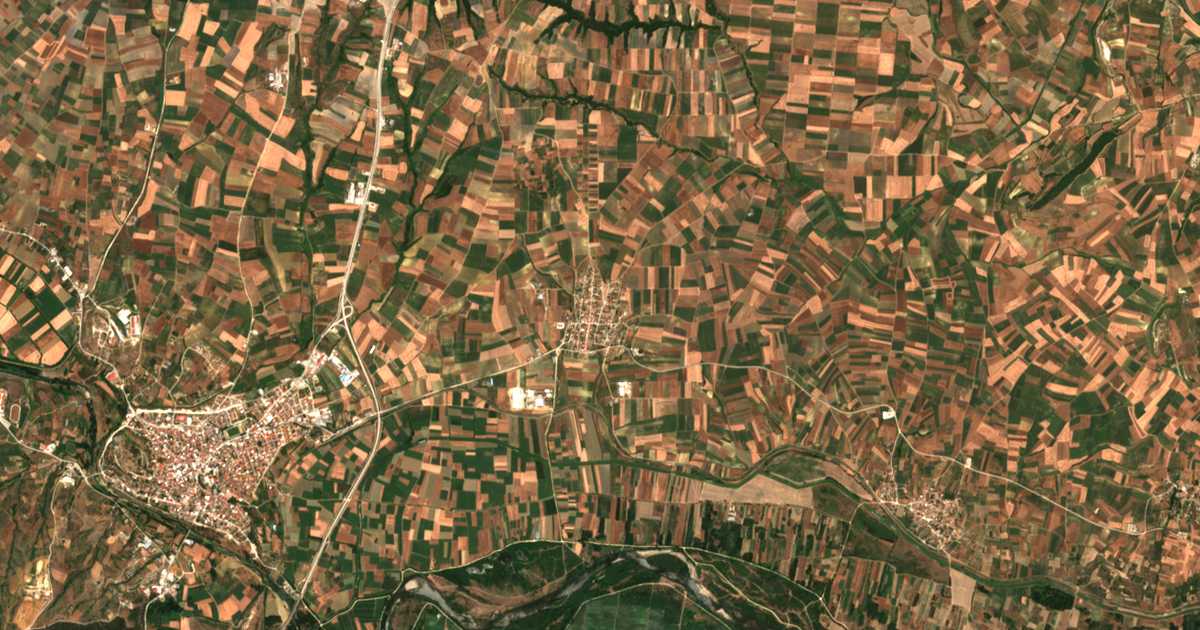 Satellitenkarte von Isaákion