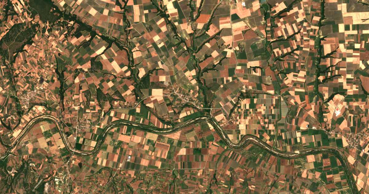 Satellitenkarte von Ládi