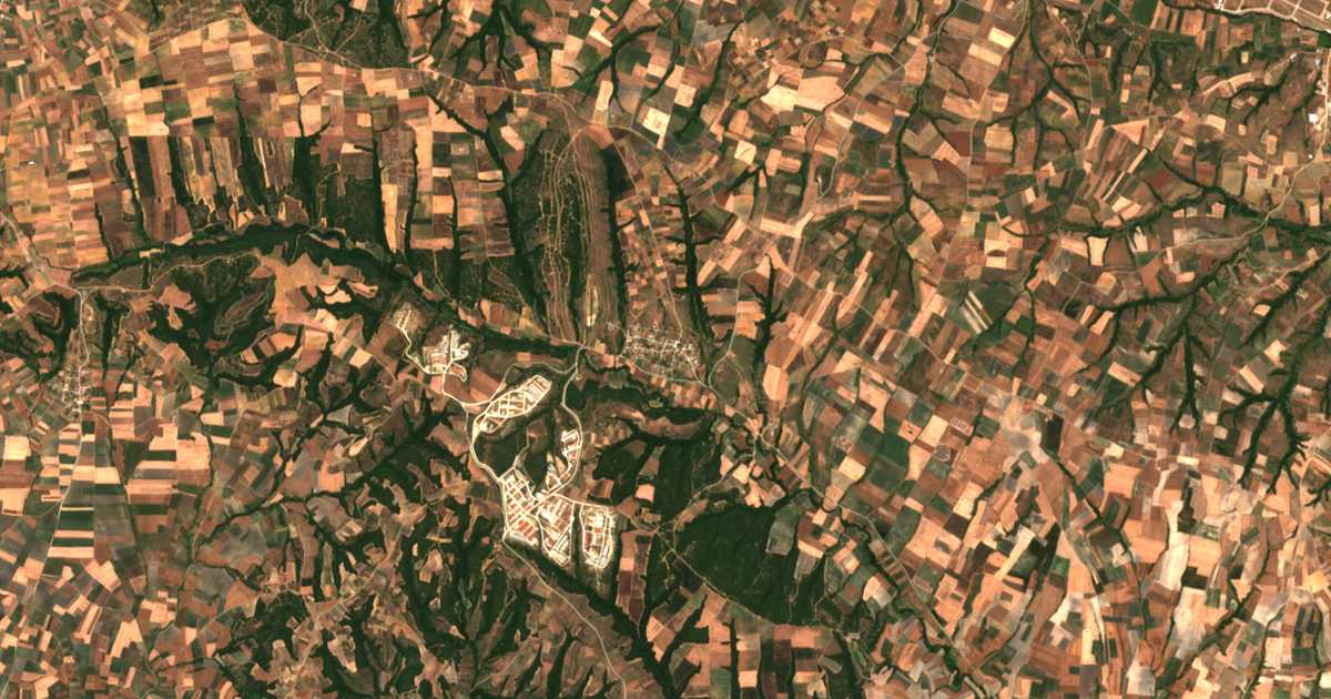 Satellitenkarte von Lagós