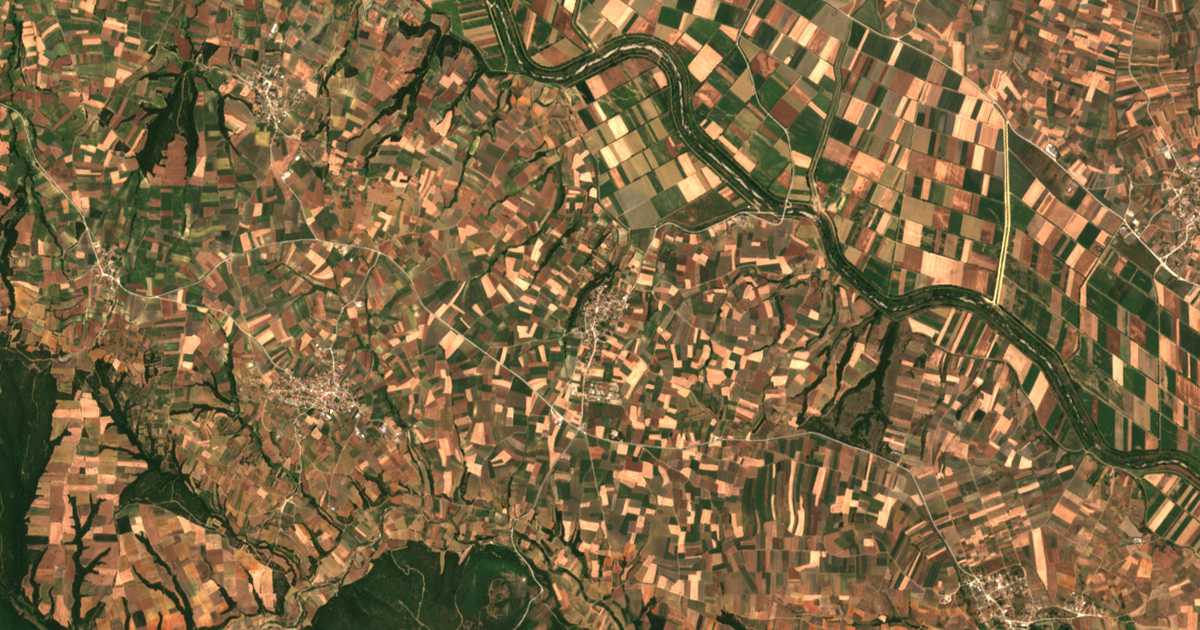Satellitenkarte von Vrysiká