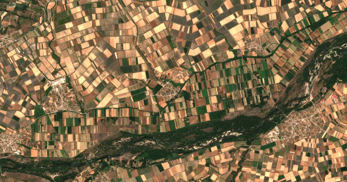 Satellitenkarte von Árzos