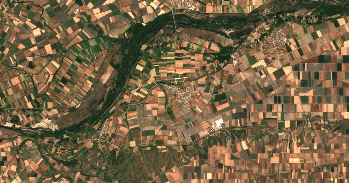 Satellitenkarte von Fylakio