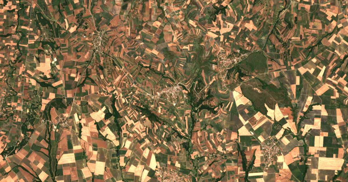 Satellitenkarte von Megáli Doxipára