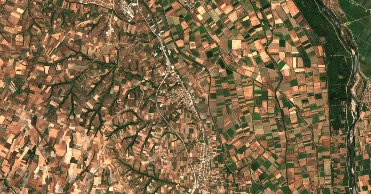 Satellitenkarte von Néon Cheimónion