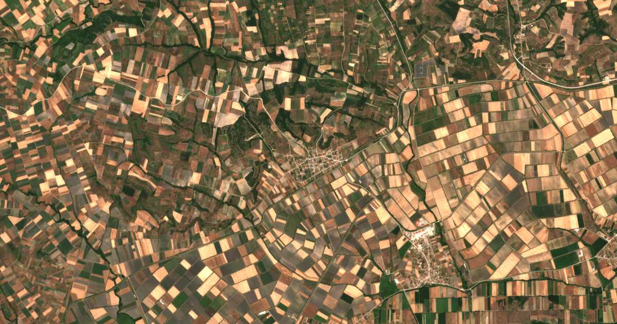 Satellitenkarte von Spílaion