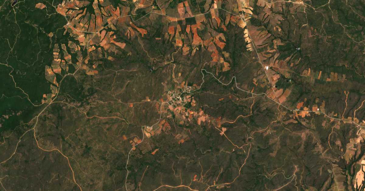 Satellitenkarte von Giannoúli