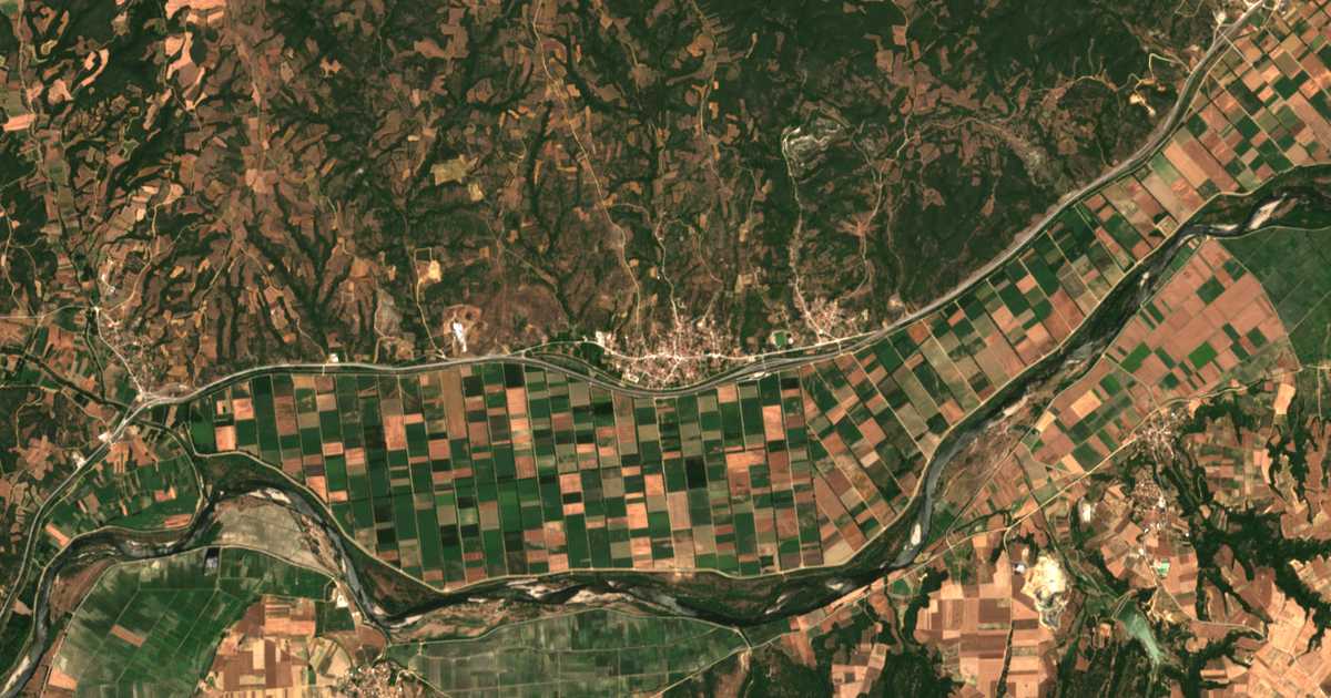 Satellitenkarte von Lávara