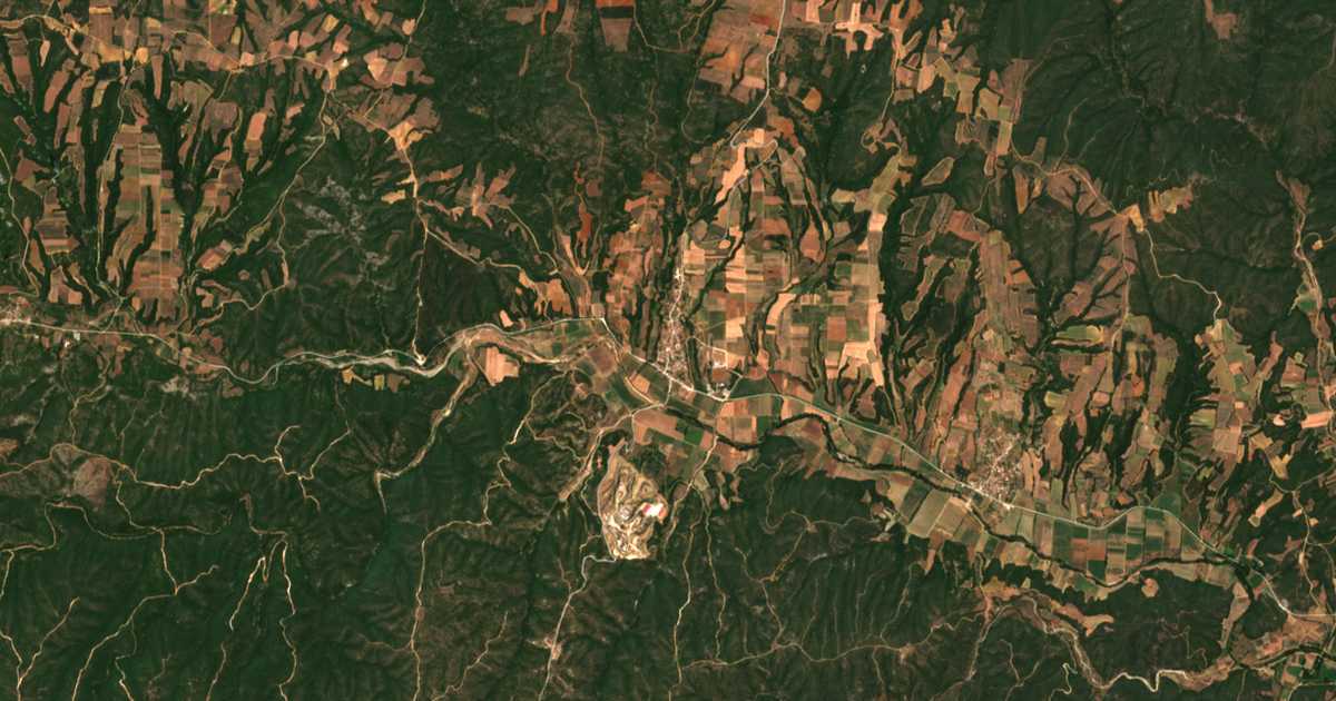 Satellitenkarte von Protokklisi