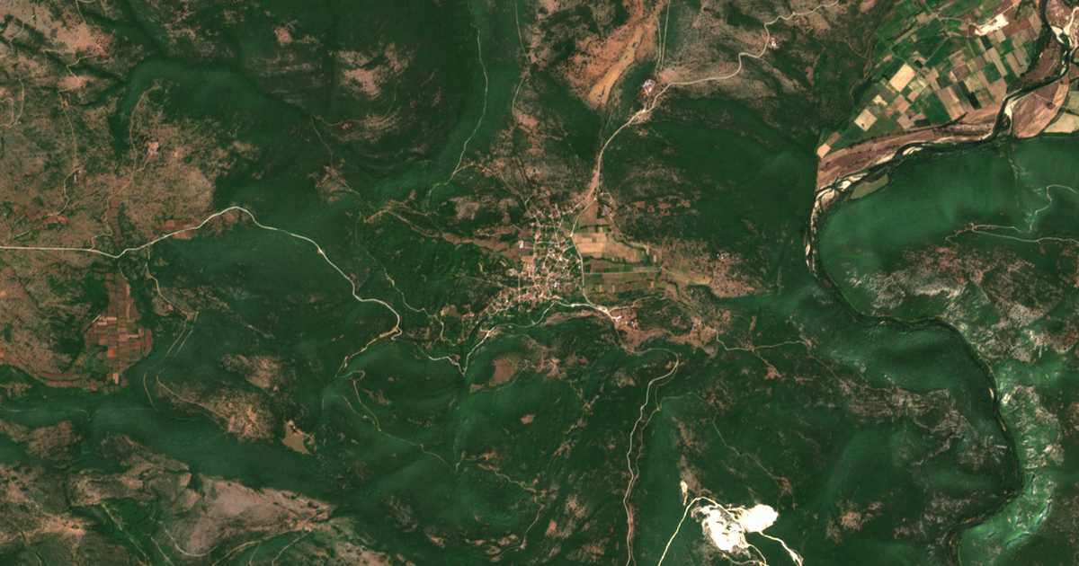 Satellitenkarte von Kechrókampos