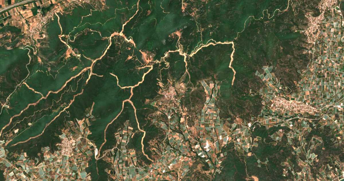 Satellitenkarte von Myrtófyton
