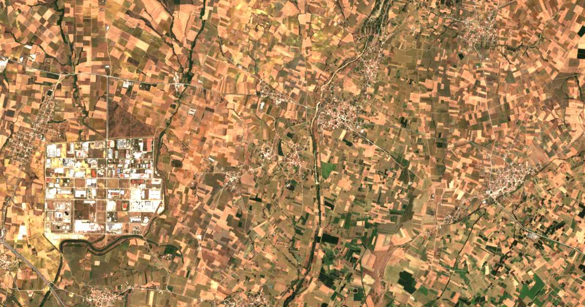 Satellitenkarte von Archontiká
