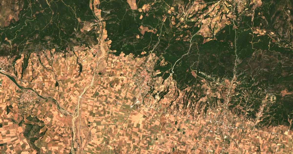 Satellitenkarte von Dokós