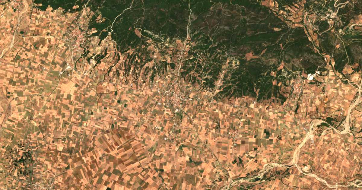 Satellitenkarte von Fillyra