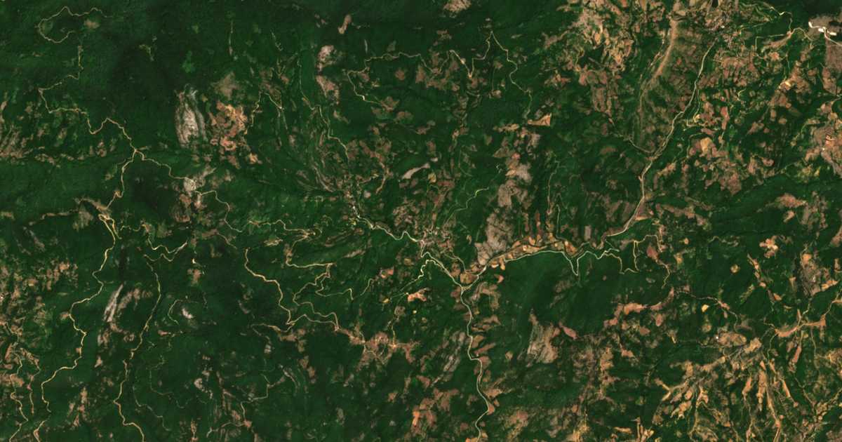 Satellitenkarte von Kárdamos