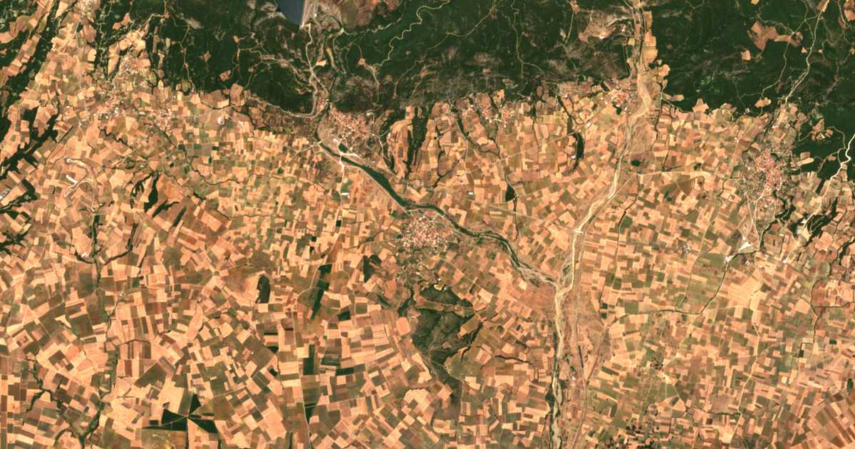 Satellitenkarte von Lamprón