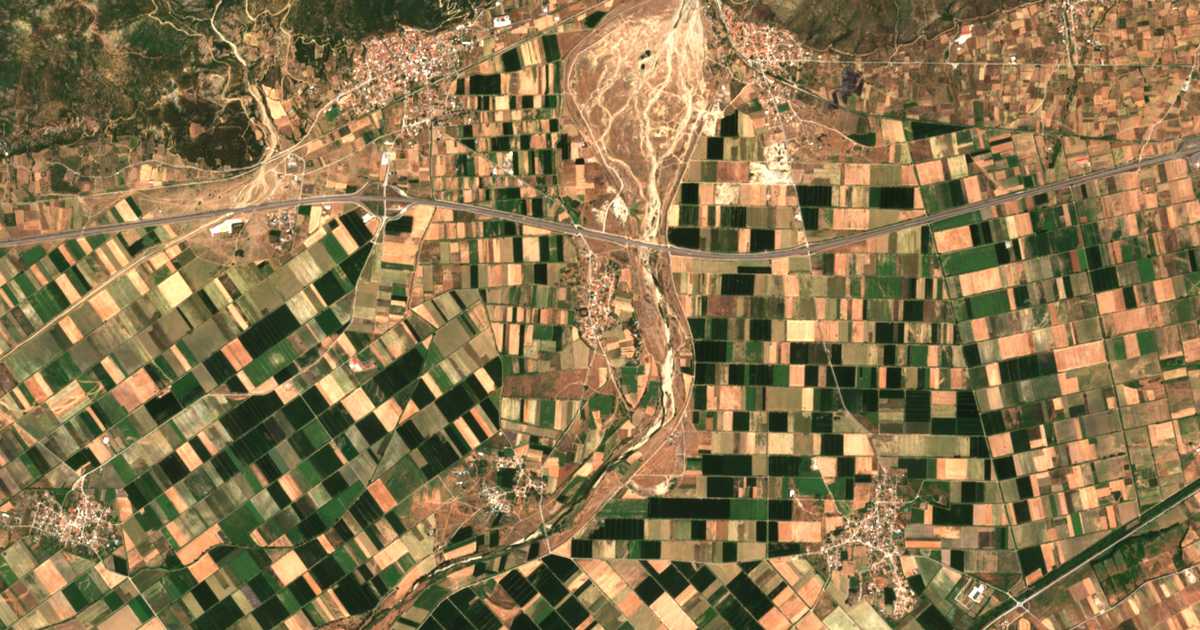 Satellitenkarte von Galíni