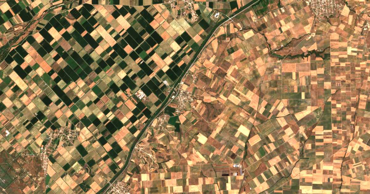 Satellitenkarte von Palládion