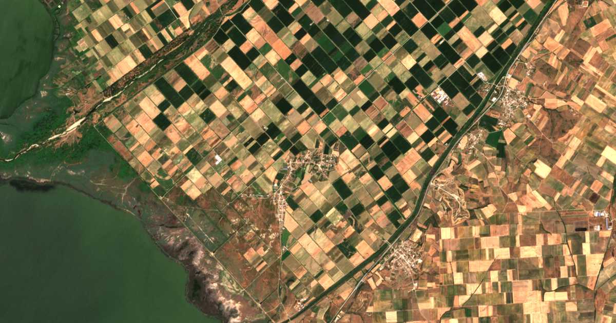 Satellitenkarte von Sálpi