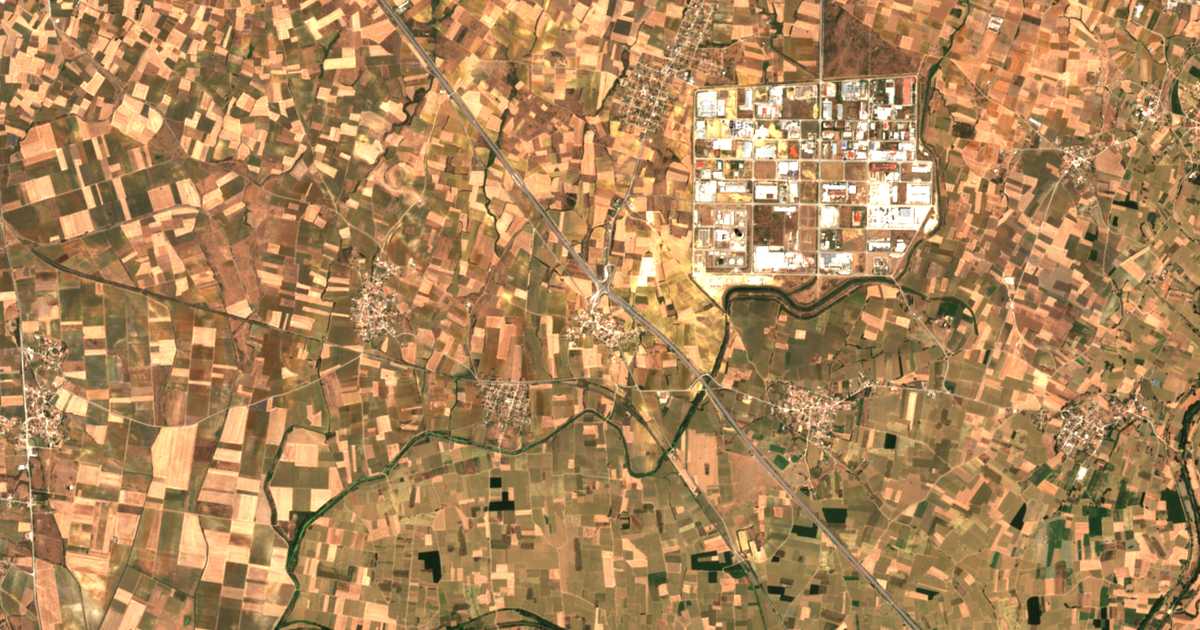 Satellitenkarte von Fýlakas