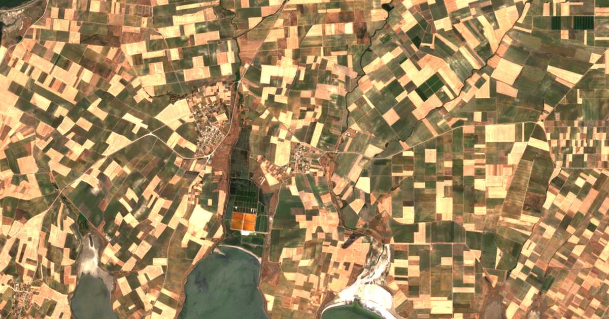 Satellitenkarte von Glyfáda