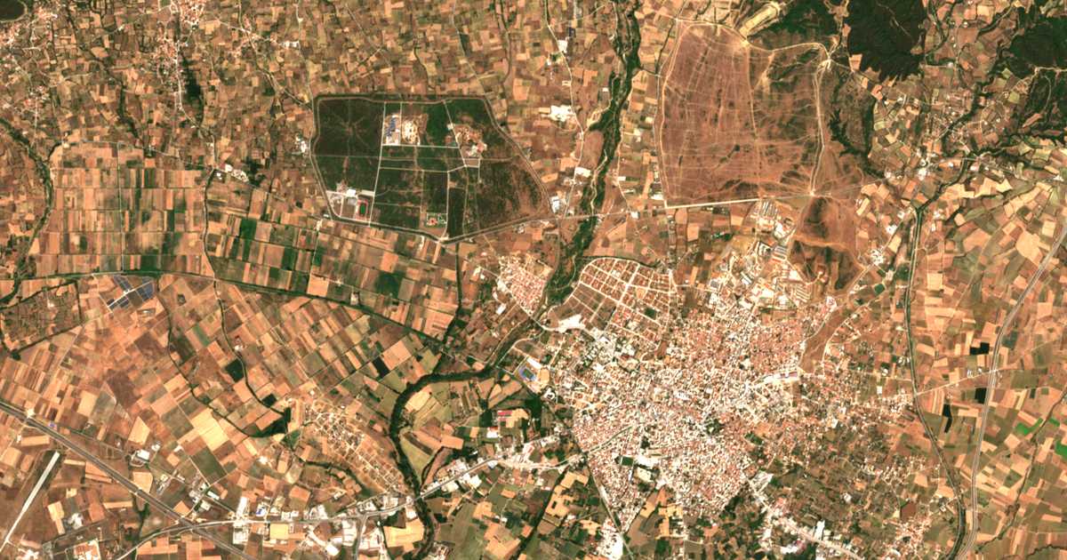 Satellitenkarte von Ífaistos