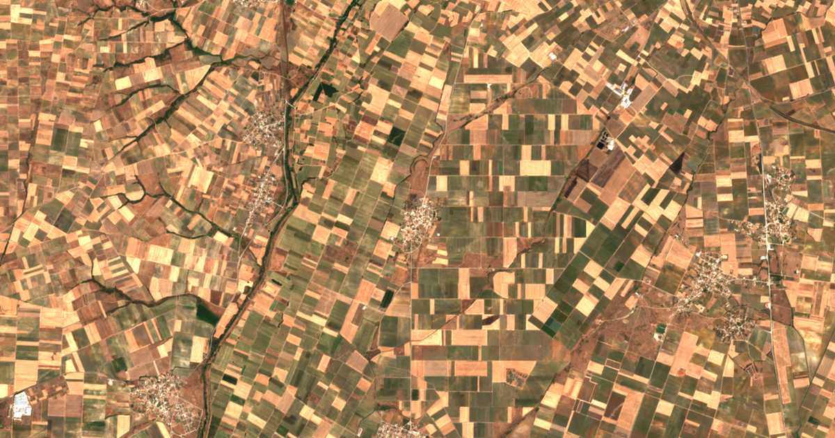 Satellitenkarte von Kalamókastron
