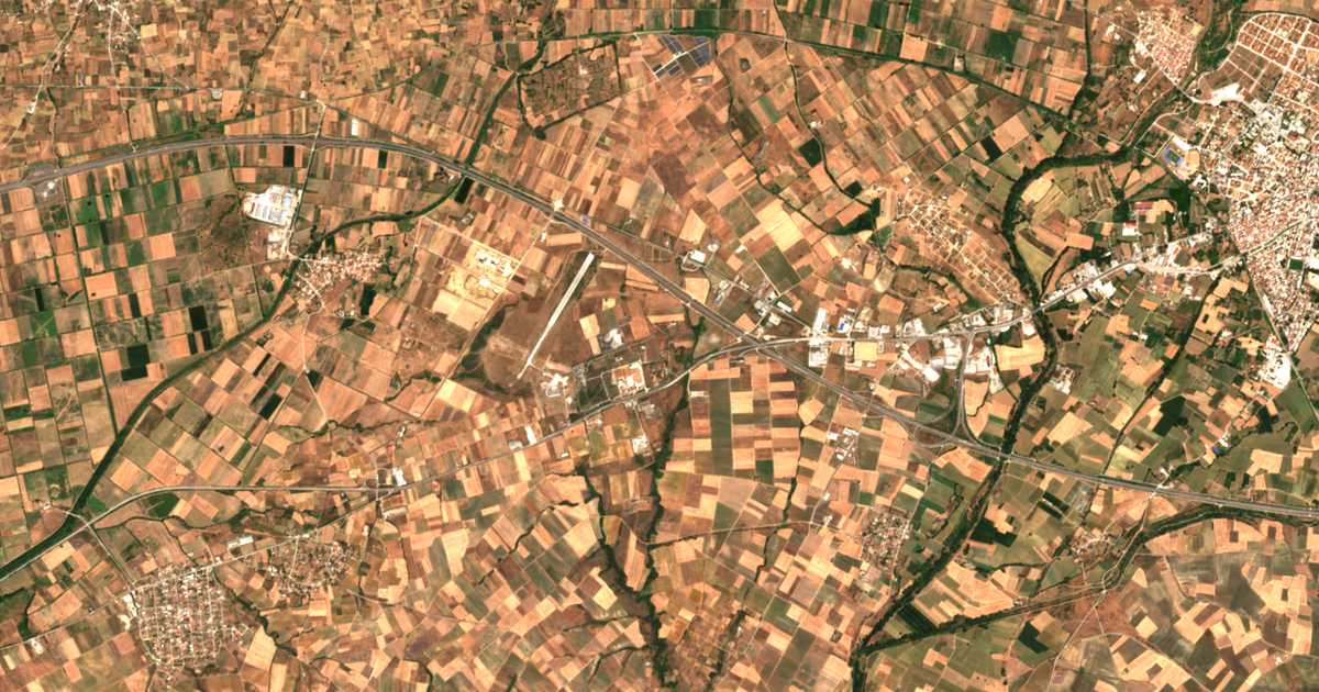 Satellitenkarte von Scholí Astynomías