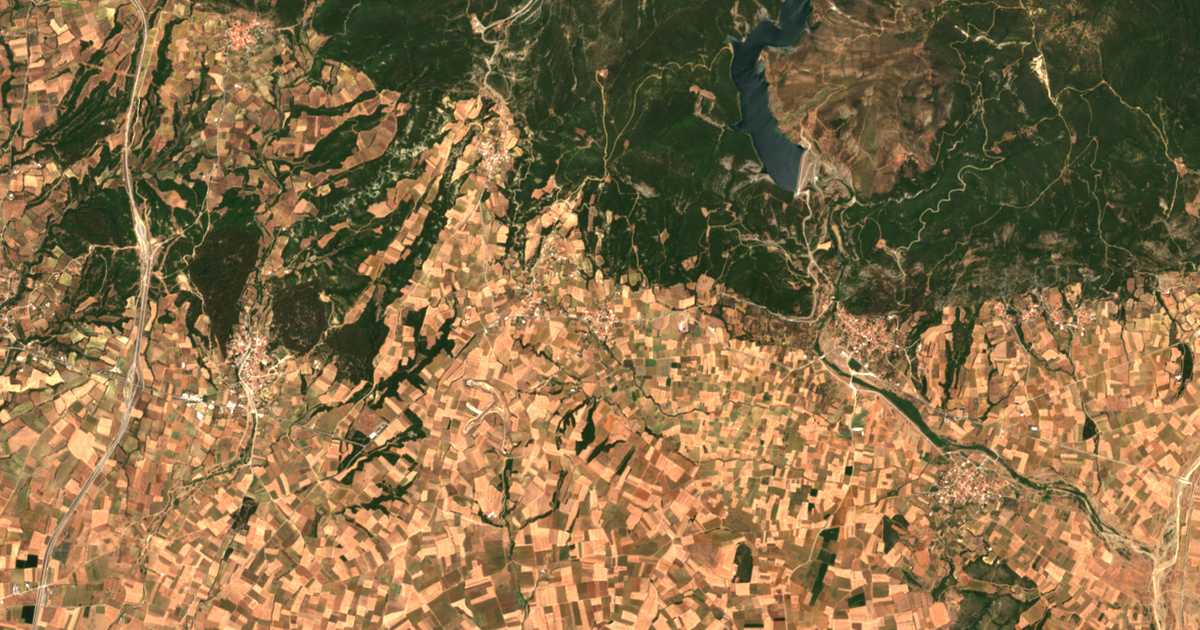 Satellitenkarte von Stylárion