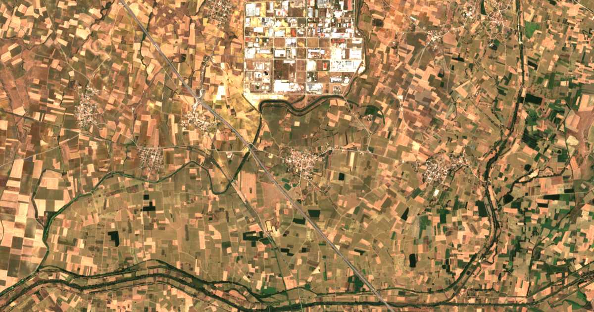 Satellitenkarte von Amaranta