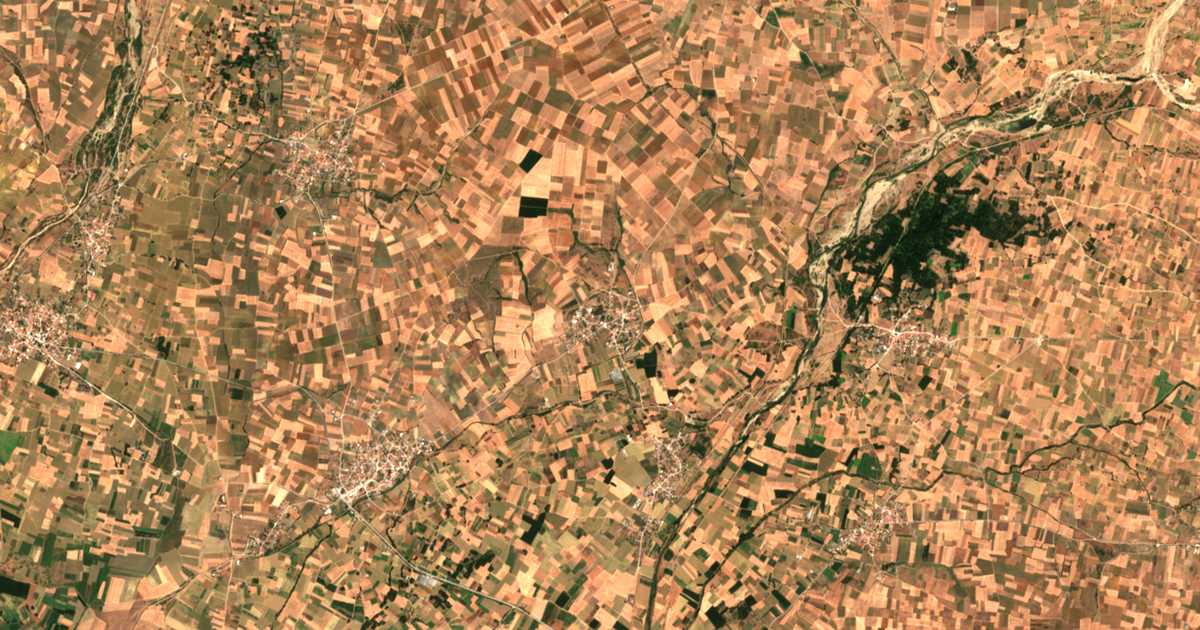 Satellitenkarte von Amfía
