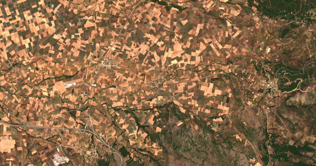 Satellitenkarte von Chamilón